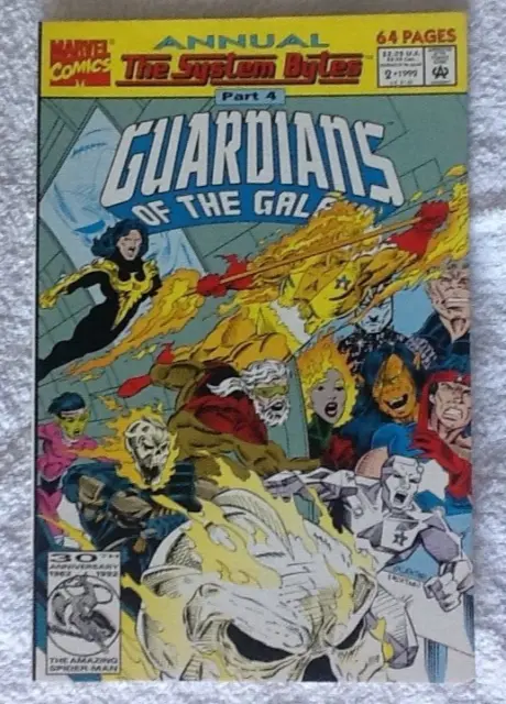 Marvel Guardians of the Galaxy Annual #2 (1992) - Fine/Very Fine Condition