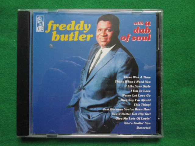 FREDDY BUTLER – With A Dab Of Soul - SSCD003 - Northern Soul