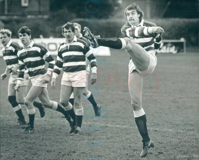 1990s Rugby Scarborough RUFC V Maris (Hull) 20/1/90 Press photo 10x8"