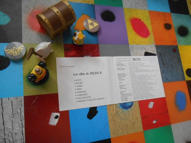 -*  livret de traductiOn  " ZELDA  II  " the adventure Of link  " - NES 1989  -