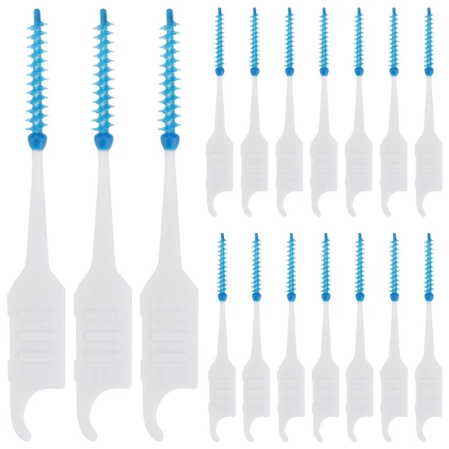 200 Pcs Oral Care Toothpicks Interdental Brush Cleaning Tool Outdoor