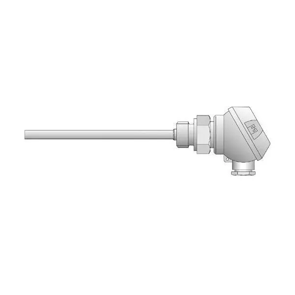 Jumo Termometro a Resistenza 90/00526429 Sensore di Temperatura Acciaio Inox