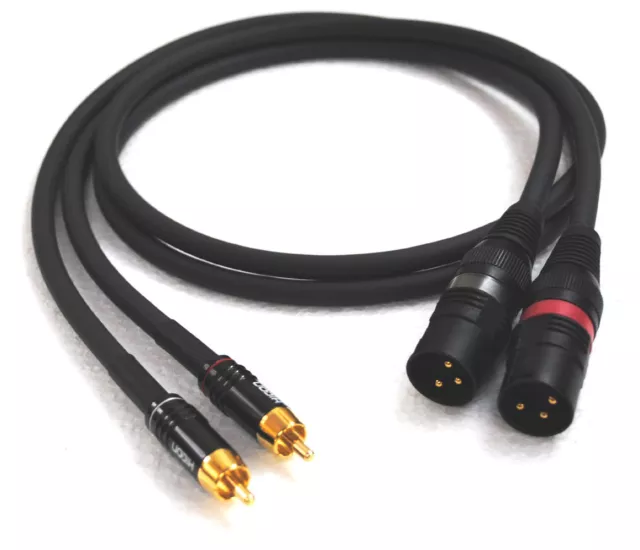 ✅Sommercable GALILEO / Adapterkabel / Cinch auf XLR-Stecker male / Hicon✅