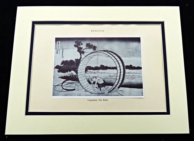 HOKUSAI BISHU FUJIMIGAHARA Owari Province Japan Japanese Landscape Print 1938 $42.28 - PicClick