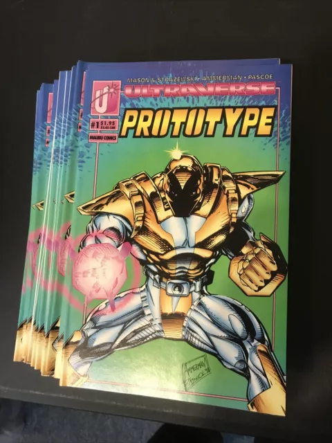 Prototype Ultraverse #1 Malibu Comics Lot Of x35 Copies First Issue