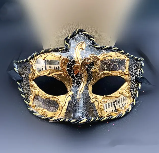 Masquerade Mask for Men Vintage Venetian Mardi Gras Halloween Prom Party Mask