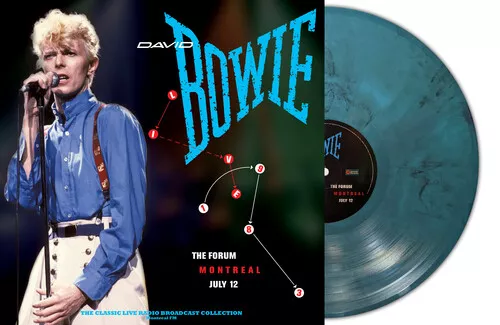 David Bowie : Live at the Forum Montreal 1983 VINYL 12" Album Coloured Vinyl 2