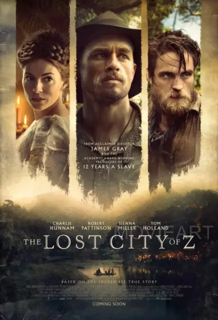 The Lost City Of Z Poster Film A4 A3 Cinema Movie Print Art