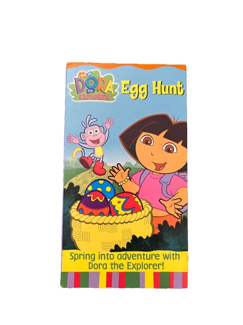 DORA THE EXPLORER: Egg Hunt VHS 2004 Nick Jr. 2 Episodes El Dia De Las