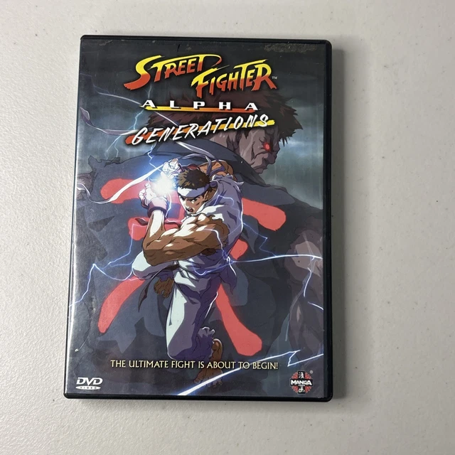 STREET FIGHTER ALPHA-GENERATIONS (DVD, 2005) Tested Ken Ryu Akuma
