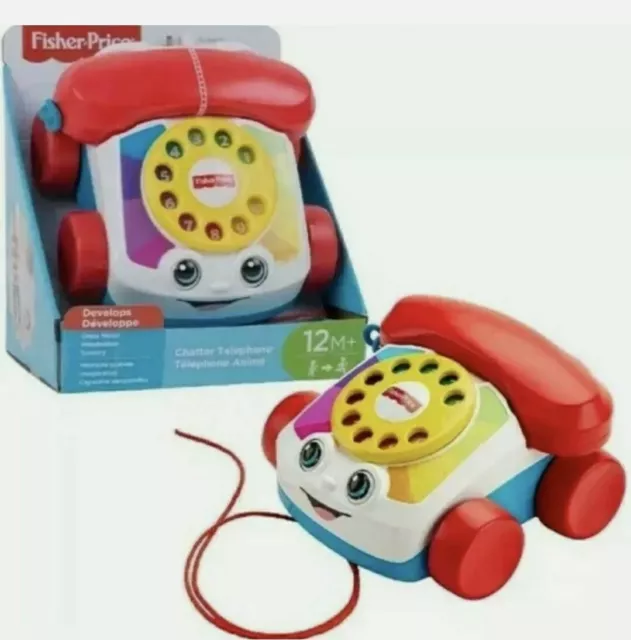 Fisher Price Classics 1694 Téléphone-jouet Chatt…