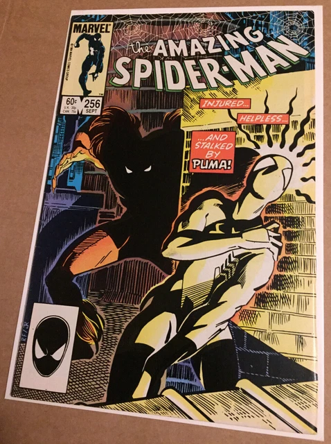 Amazing Spider-Man # 256 - 1St App Puma / Alien Symbiote Story - Marvel 1984