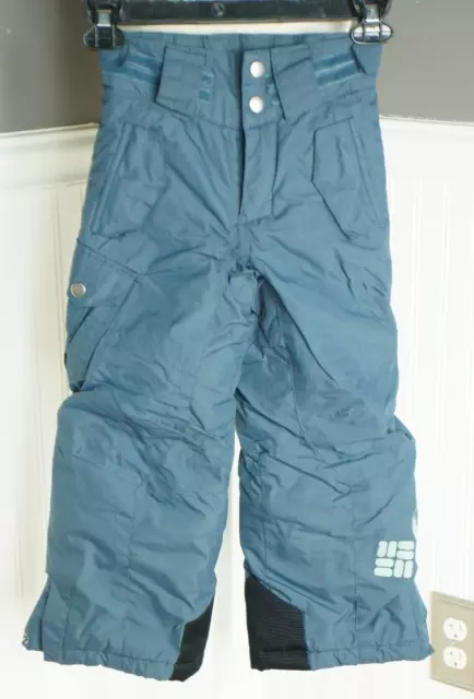 Columbia Bugaboo Insulated Snow Pants Blue Snowboard Ski Kids Boy Girl 4/5 Columbia Bugaboo Insulated Snow Pants Blue Snowboard Ski Kids Boy Girl 4/5