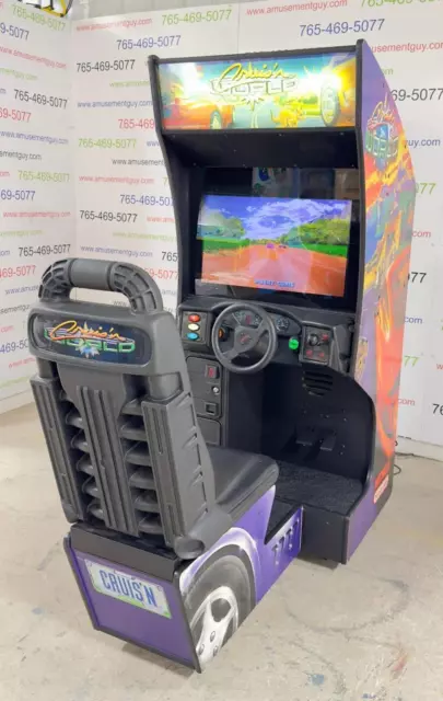 Cruis'n World by Midway COIN-OP Sit-Down Driving Arcade Video Game (Flatscreen)