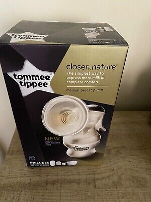 Extractor de senos Tommee Tippee Closer To Nature Manaul