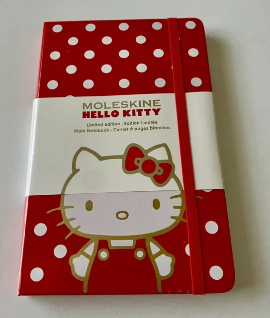 Moleskine plain notebook limited edition 5x8.25, Hello Kitty