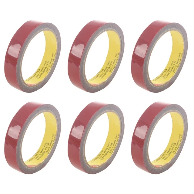 6X Starke Dauerhafte Doppelseitige Super Klebrige Schaum-Bandrolle für Fahr5642