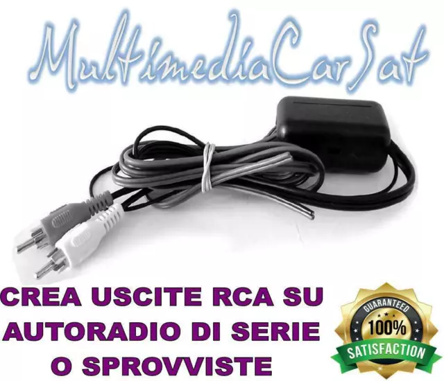 Convertitore Trasformatore Rca Audio Hi Fi Car Alto Livello Basso Blt Level