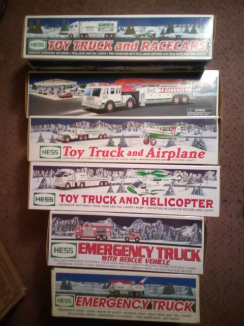 Hess toy trucks - collectibles