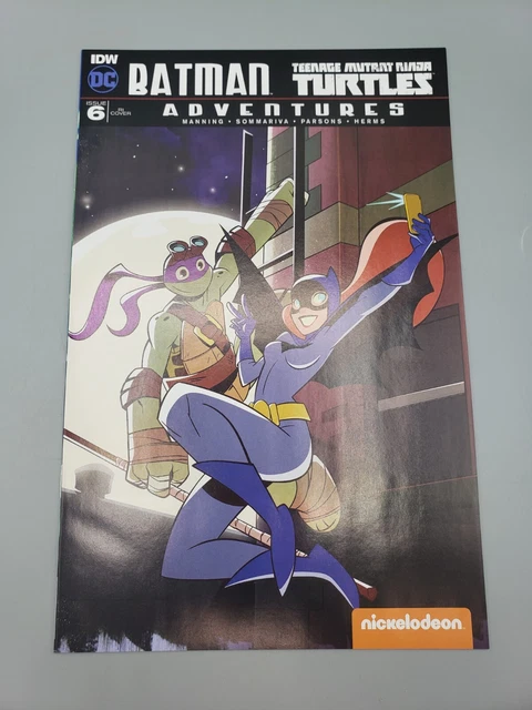 Batman/Teenage Mutant Ninja Turtles Adventures Vol 1 #6 2017 IDW DC Comic Book