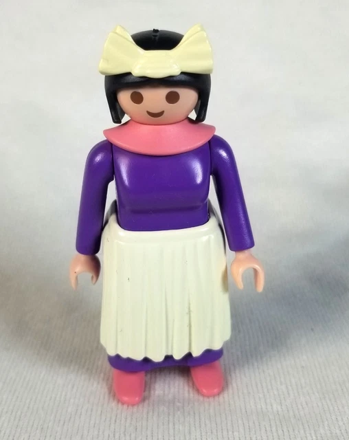 PLAYMOBIL BELLE EPOQUE 4 enfants fillettes et garçons série rose 1900