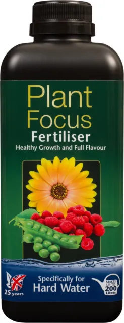 Growth Technology Plant Focus Plant food 1 litre concentrate - multibuy offers!