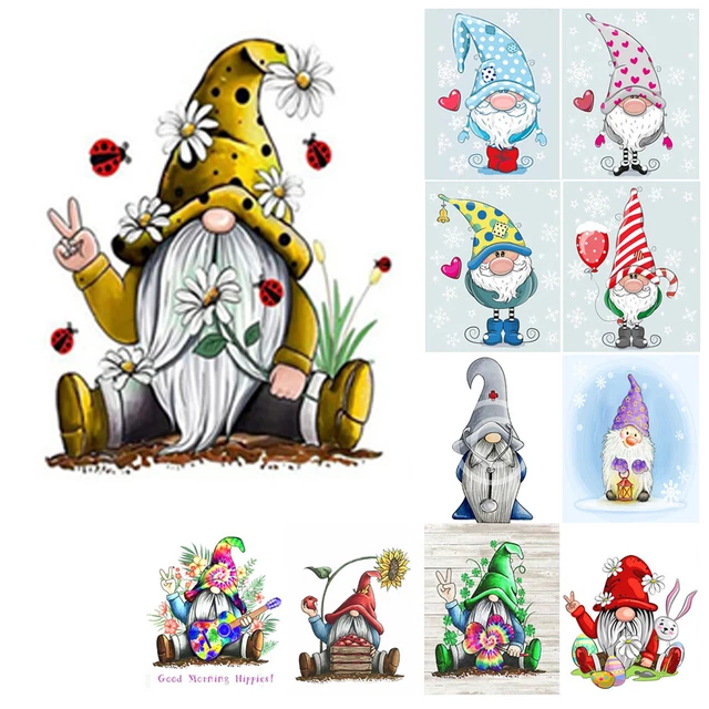 40x50cm Paint By Numbers Gnome Oil for Adults Children Room Home Wall Decor Gift