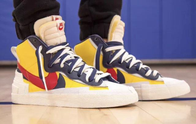 Nike blazer high shop jaune