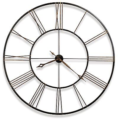 625-406 Postema 49" Large Wrought Iron Wall Clock - Howard Miller