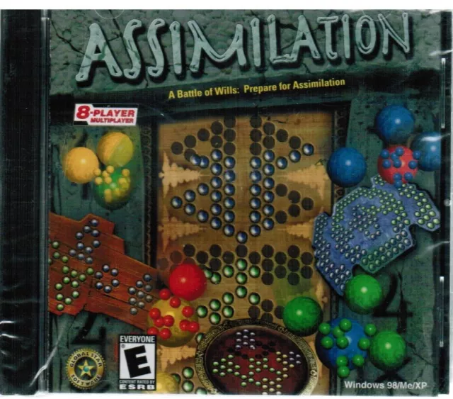 Assimilation PC Video Game Windows 98/ME/XP 8 Player Rated E Strategy Game NEW
