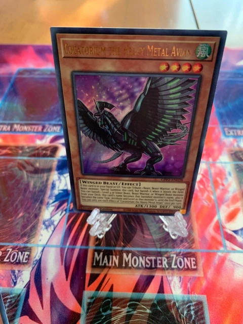 Yugioh x1 Cocatorium the Heavy Metal Avian 1st Ed GFP2-EN038 Ultra Rare (NM!)
