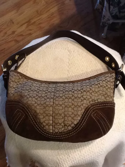 Coach Handbag 4413 Brown Leather Shoulder Bag Small Old Ladies COACH |  eLADY Globazone