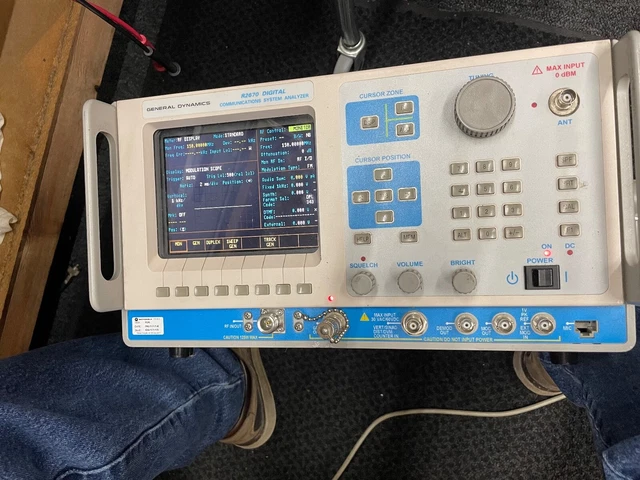 R-2670B General Dynamics Communications System Analyzer