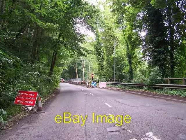 Photo 6x4 Road and River Bank Repairs at Oughtibridge In June 2007 there  c2008