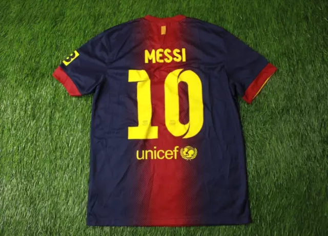 Barcelona Barca Messi 2012/2013 Football Shirt Jersey Home Nike Original Size M