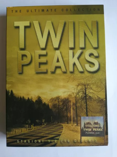 Twin Peaks Stagioni 1 - 2 Cofanetto 10 Dvd Come Nuovi Italiano