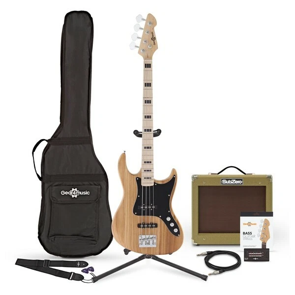 LA II BASS Guitar SubZero V35B Amp Pack Natural 229.99