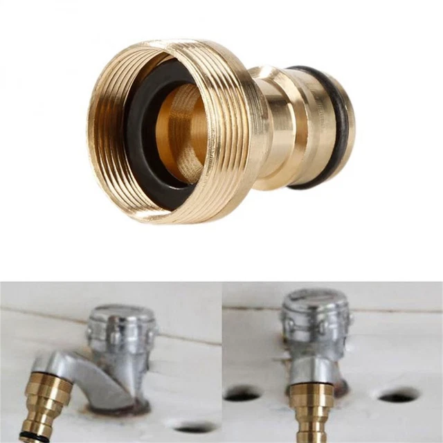 Raccord En Laiton GARDENA 3/4 Pouce Pour Robinet - 2 Pièces, Résistant à La Corrosion