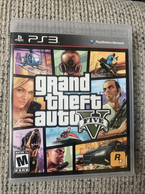 GRAND THEFT AUTO V GTA 5 PS3 PlayStation 3 Gioca Testato Completo Di Grand Theft Auto V GTA 5 PS3