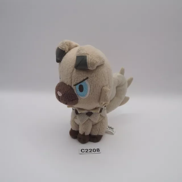 Rockruff Pokemon C2208 Sun Moon Banpresto 5" Plush 2017 Toy Doll Japan lycanroc