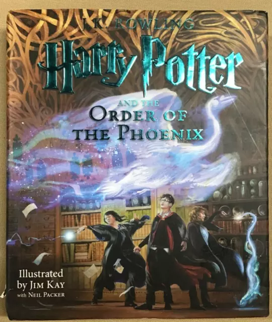 Harry Potter and the Order of the Phoenix by JK Rowling NEW - damaged slip cover