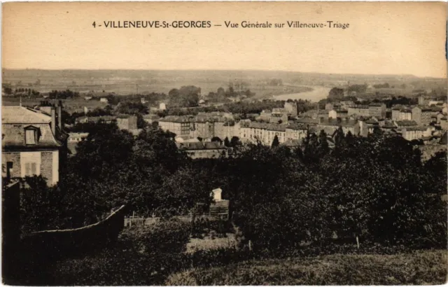 CPA AK Villeneuve St.Georges Vue Generale FRANCE (1282840)