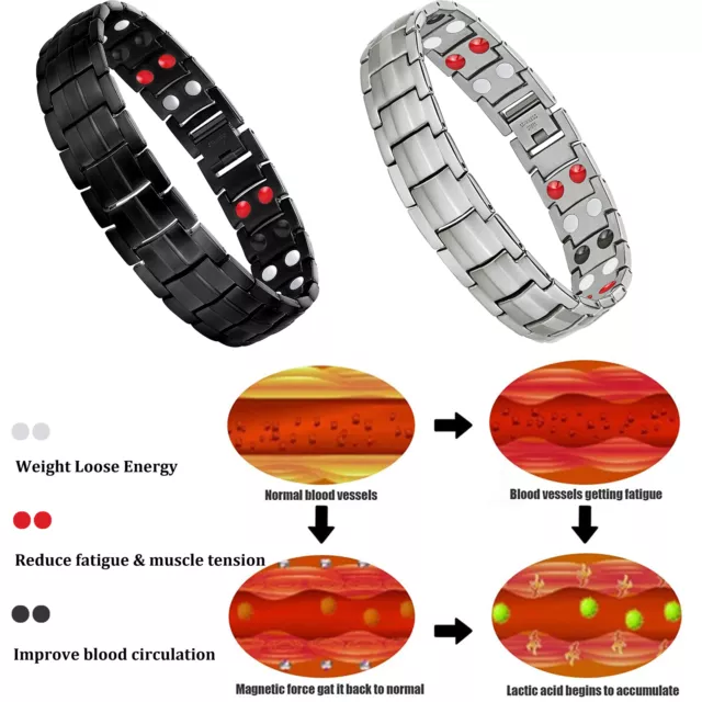 Trion:Z Zen Loop DUO Magnetic Bracelet Joints Pain Tunnel sport Arthritis  Carpal