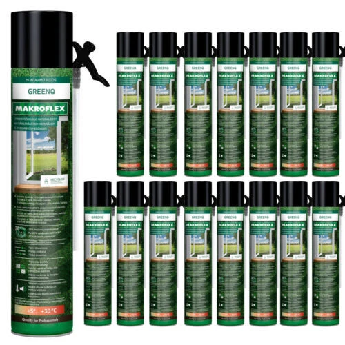 Espuma de PU espuma de construcción espuma de montaje espuma de pistola codorniz de Henkel 16 x 750 ml