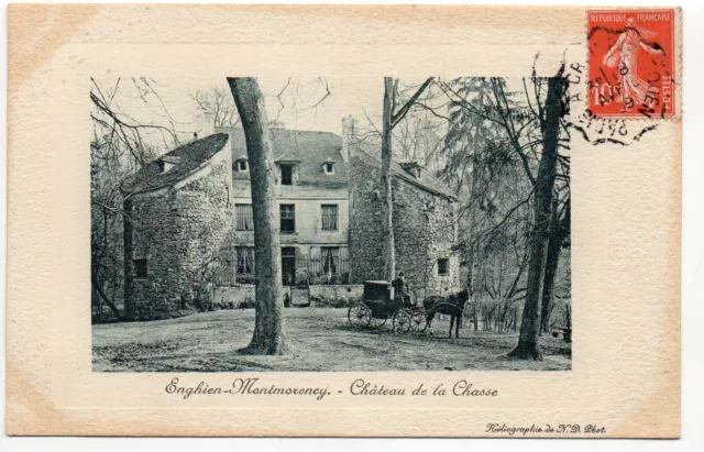 ENGHIEN MONTMORENCY - Val d' Oise - CPA 95 - le Chateau de la Chasse