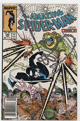 Amazing Spider-Man 299 Marvel 1988 VF Newsstand Todd McFarlane Venom