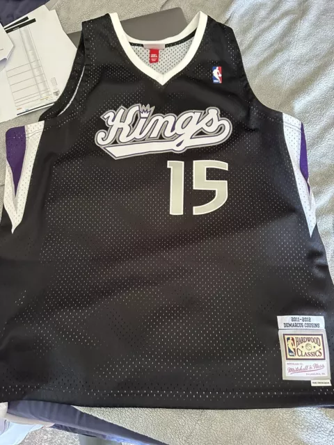 Sacramento Kings #15 DeMarcus Cousins Hardwood Classic Blue Swingman  Throwback Jersey on sale,for Cheap,wholesale from China