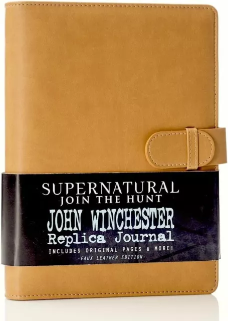 Supernatural John Winchester'S Journal, Official Replica from Supernatural, Incl