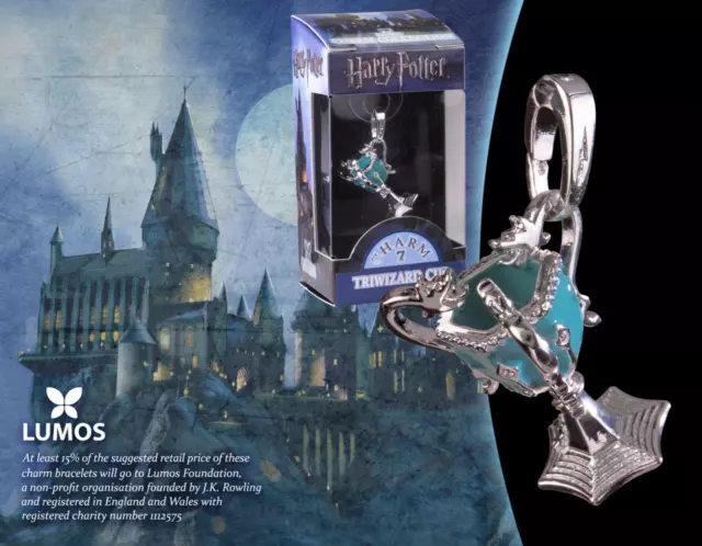 Harry Potter Bracelet Charm Lumos Coupe des Trois Sorciers