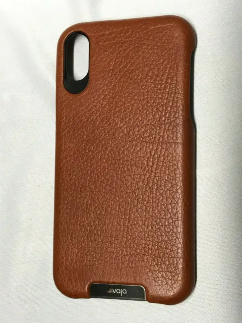 NEW Vaja Grip iPhone XR Case in Saddle Tan